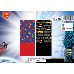 BATMAN+SUPERMAN SNOOD AVEC...